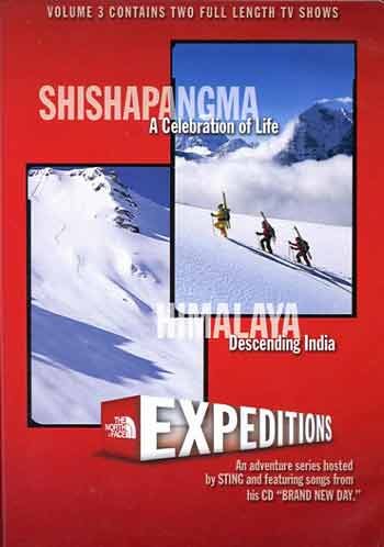 
Shishapangma (and Himalaya): North Face Expeditions Volume 3 DVD cover
